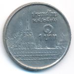 Thailand, 1 baht, 1993