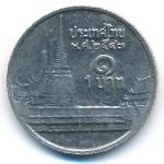 Thailand, 1 baht, 2000