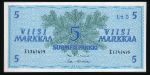 Finland, 5 марок, 1963