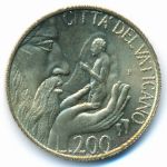 Ватикан, 200 лир (1988 г.)
