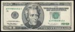USA, 20 долларов, 1996