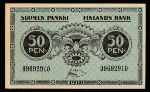 Finland, 50 пенни, 1918