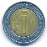 Мексика, 1 песо (2006 г.)