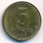 Argentina, 5 centavos, 2010