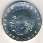 German Democratic Republic, 10 mark, 1967