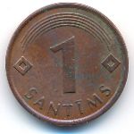 Латвия, 1 сантим (1997 г.)