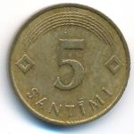 Латвия, 5 сантим (1992 г.)