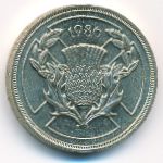 Великобритания, 2 фунта (1986 г.)