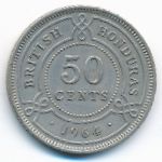 Британский Гондурас, 50 центов (1964 г.)