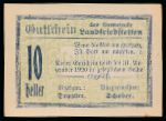 Austria Notgelds, 10 геллеров, 1920