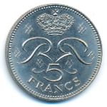 Монако, 5 франков (1974 г.)