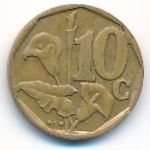 South Africa, 10 cents, 1997