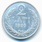 Латвия, 2 лата (1926 г.)