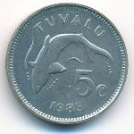 Тувалу, 5 центов (1985 г.)