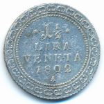 Венеция, 1 1/2 лиры (1802 г.)