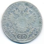 Austria, 20 крейцеров (1827 г.)