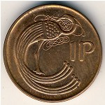 Ирландия, 1 пенни (1988–2000 г.)