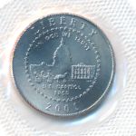 США, 1/2 доллара (2001 г.)