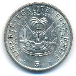 Haiti, 5 centimes, 1975