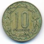 Cameroon, 10 франков, 