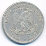 США, 1 доллар (1875 г.)
