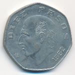 Mexico, 10 pesos, 1982