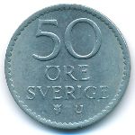 Sweden, 50 ore, 1967