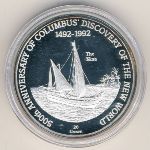 Turks and Caicos Islands, 20 crowns, 1991