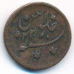 Bengal, 1/2 анны, 1781