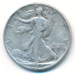 USA, 1/2 доллара (1944 г.)