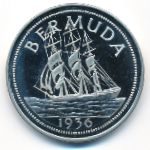 Бермудские острова, 1 крона (1936 г.)