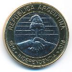 Argentina, 2 песо (2016 г.)