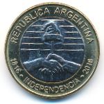 Argentina, 2 песо (2016 г.)