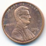 США, 1 цент (2006 г.)