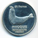 Французские Южные и Антарктические Территории., 50 франков (2011 г.)
