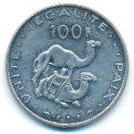 Djibouti, 100 франков (1991 г.)