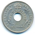 Британская Западная Африка, 1/2 пенни (1947 г.)