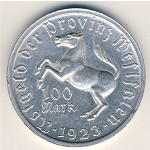 Westphalia, 100 марок, 