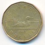 Канада, 1 доллар (1987 г.)