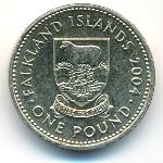 Фолклендские острова, 1 фунт (2004 г.)