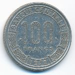 Габон, 100 франков (1972 г.)