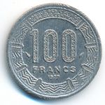 Габон, 100 франков (1977 г.)