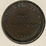 Denmark, 3 skilling, 1815
