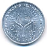 Французская территория афаров и исса, 5 франков (1975 г.)