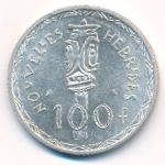 Новые Гебриды, 100 франков (1966 г.)