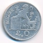 Belgium, 20 франков (1950 г.)