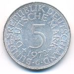 ФРГ, 5 марок (1972 г.)
