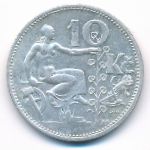 Чехословакия, 10 крон (1932 г.)