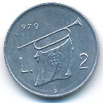 San Marino, 2 lire, 1979