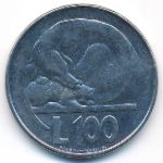 San Marino, 100 lire, 1975